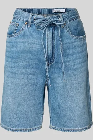 VERO MODA Relaxed Fit Jeansshorts aus Baumwoll-Lyocell-Mix Modell 