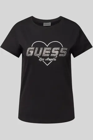 Guess T-Shirt mit Strasssteinbesatz Modell 
