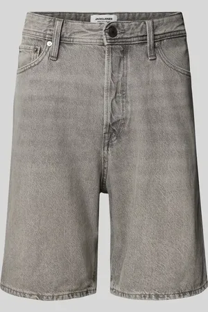 JACK & JONES Loose Fit Jeansshorts im 5-Pocket-Design Modell 