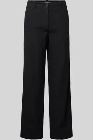 Marc O’ Polo Regular Fit Leinenhose aus Baumwoll-Leinen-Mix in , Größe 34