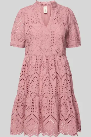 Y.A.S Minikleid mit Lochstickerei Modell 
