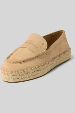 Ralph Lauren Loafer aus Leder mit Plateausohle Modell 