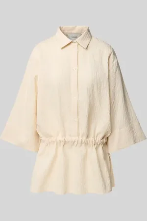 More Relaxed Fit Bluse mit Strukturmuster in , Größe 34