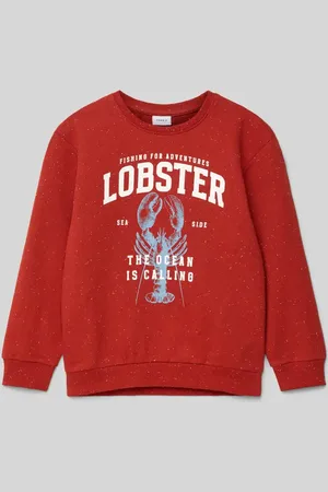 NAME IT Sweatshirt mit Motiv- und Statement-Print Modell 