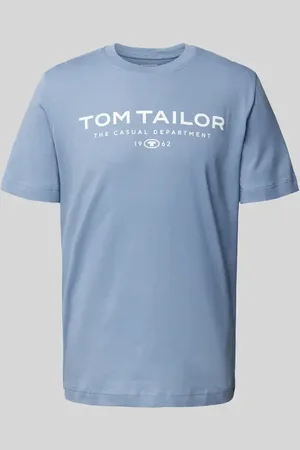 TOM TAILOR Regular Fit T-Shirt aus reiner Baumwolle in , Größe L