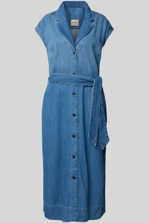 Mos Mosh Jeanskleid mit Bindegürtel Modell 