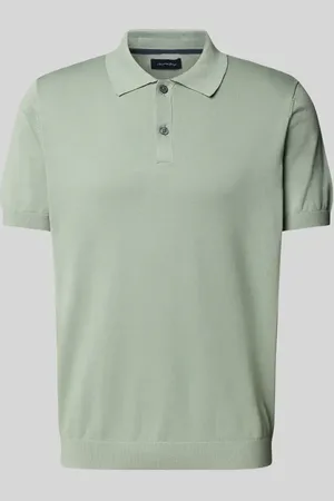 Christian Berg Poloshirt mit Label-Detail in , Größe 3XL