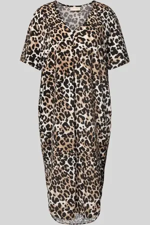 Freequent Knielanges Kleid mit Eingrifftaschen Modell 