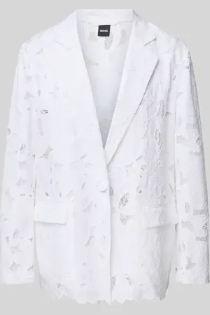 HUGO BOSS Blazer mit Spitzenbesatz Modell 