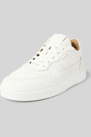 PS Poelman Ledersneaker mit Label-Detail Modell 