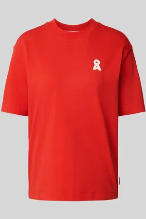 Armedangels T-Shirt mit geripptem Rundhalsausschnitt Modell 