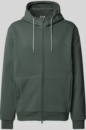 EA7 Sweatjacke mit Zweiwege-Reißverschluss Modell 
