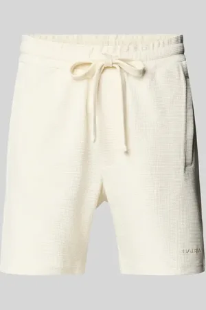 Gabba Regular Fit Sweatshorts mit Strukturmuster Modell 