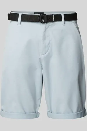TOM TAILOR Regular Fit Chinoshorts mit Gürtel in , Größe L