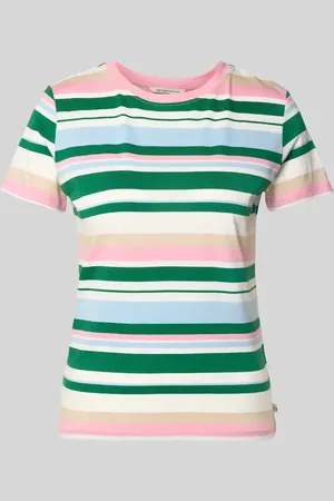 TOM TAILOR Boxy Fit T-Shirt mit Streifenmuster in , Größe XS