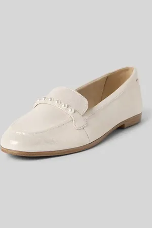 Tamaris Loafer aus Leder mit Perlen in , Größe 36