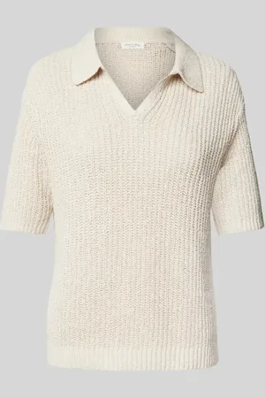 Christian Berg Strickshirt mit V-Ausschnitt in , Größe L