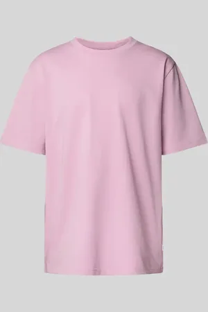 Lindbergh T-Shirt mit geripptem Rundhalsausschnitt in , Größe L
