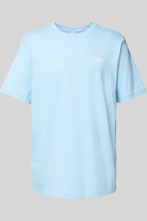 adidas T-Shirt mit Label-Stitching und Rundhalsausschnitt in , Größe L