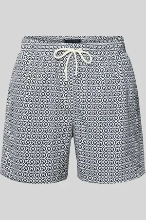 Tommy Hilfiger Regular Fit Badehose mit Tunnelzug in , Größe L
