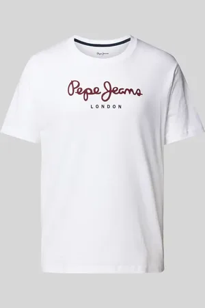 Pepe Jeans T-Shirt mit Label-Print in , Größe L