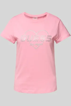 Guess T-Shirt mit Strasssteinbesatz Modell 