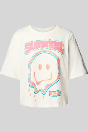 ONLY Boxy Fit T-Shirt aus reiner Baumwolle Modell 