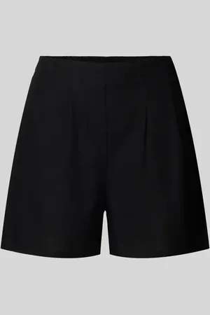 VERO MODA Regular Fit Shorts aus Viskose-Leinen-Mix Modell 