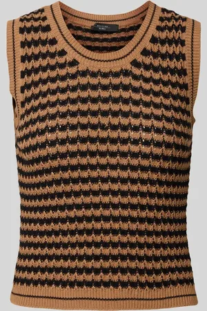 Max Mara Stricktop mit Rundhalsausschnitt Modell 