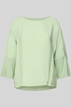 Opus Relaxed Fit Blusenshirt mit 3/4-Arm Modell 