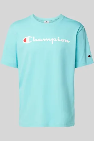 Champion T-Shirt mit Label-Print in , Größe L