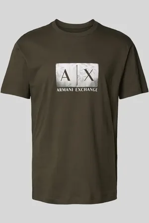 Armani Exchange T-Shirt mit Label-Print in , Größe L