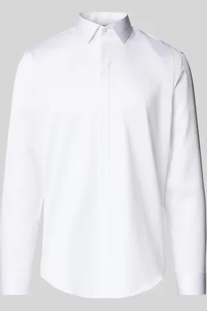 Jake*s Slim Fit Business-Hemd mit Kentkragen in , Größe 39/40
