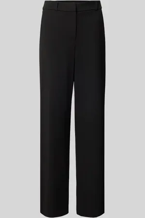 Comma, Straight Leg Stoffhose mit Gürtelschlaufen in , Größe 34