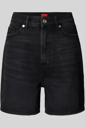 HUGO BOSS Regular Fit Jeansshorts im 5-Pocket-Design Modell 