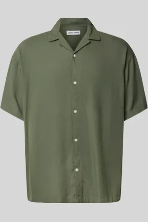 JACK & JONES Relaxed Fit Freizeithemd mit Resortkragen Modell 