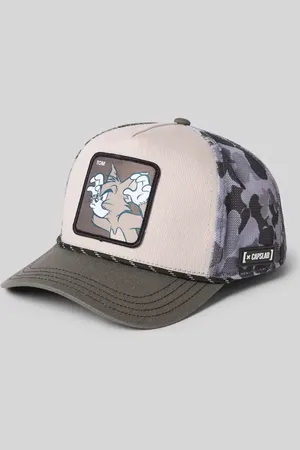 Capslab Basecap mit Motiv-Stitching in , Größe 1