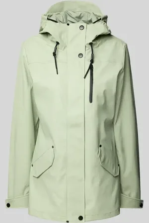 Ragwear Regenjacke mit Kapuze und Pattentaschen Modell 