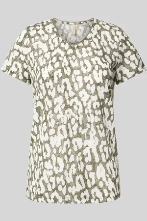 soyaconcept T-Shirt mit V-Ausschnitt Modell 