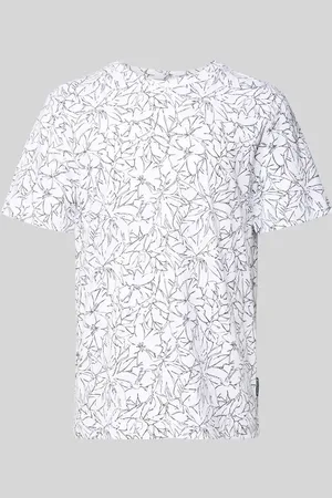 TOM TAILOR Regular Fit T-Shirt aus reiner Baumwolle in , Größe L