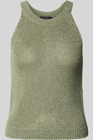 Oui Tanktop mit Strick-Optik in , Größe 40