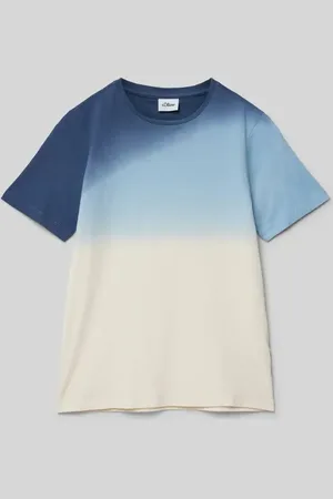 QS by s.Oliver Regular Fit T-Shirt aus Baumwoll-Jersey in , Größe 146