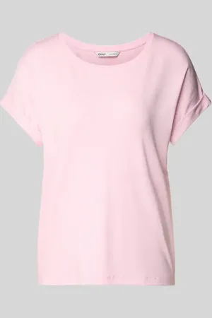 ONLY Comfort Fit T-Shirt aus Viskose-Mix Modell 