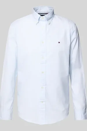 Tommy Hilfiger Regular Fit Hemd aus reiner Baumwolle in , Größe L