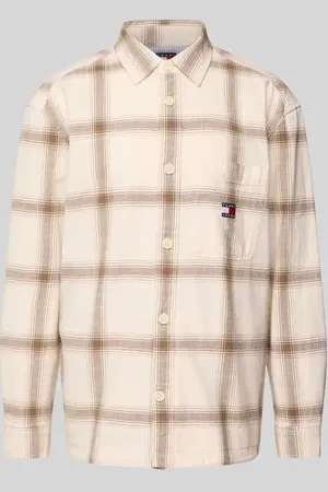 Tommy Hilfiger Boxy Fit Freizeithemd mit Karomuster in , Größe L