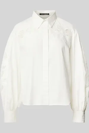 Luisa Cerano Relaxed Fit Bluse mit Ballonärmeln in , Größe 36