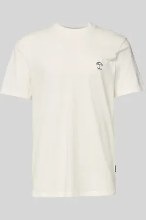 Blend T-Shirt mit geripptem Rundhalsausschnitt Modell 