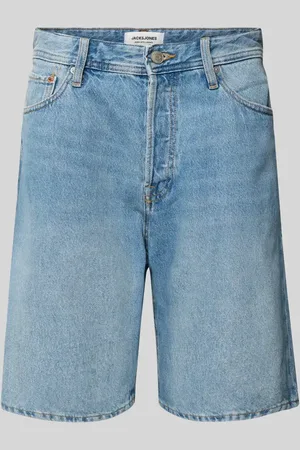 JACK & JONES Loose Fit Jeansshorts im 5-Pocket-Design Modell 