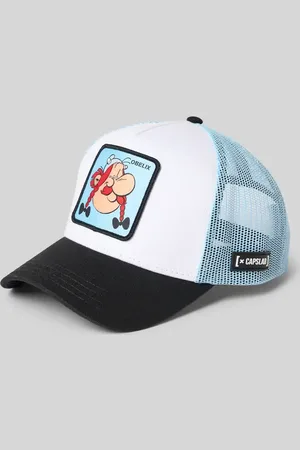 Capslab Basecap mit Motiv-Stitching in , Größe 1