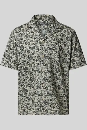 Marc O’ Polo Regular Fit Freizeithemd aus Leinen-Baumwoll-Mix in , Größe L